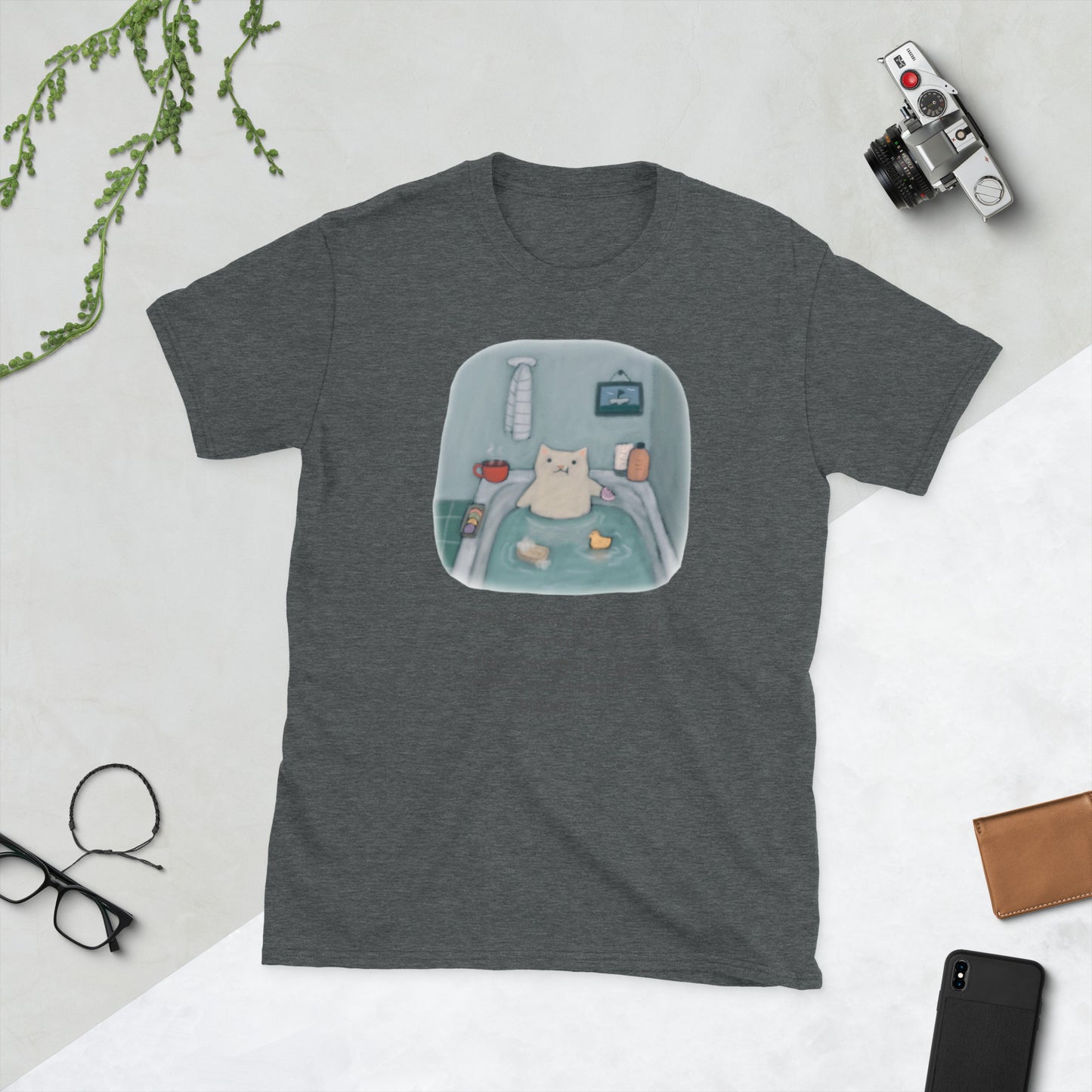 Bathtime Snacks Short-Sleeve Unisex T-Shirt