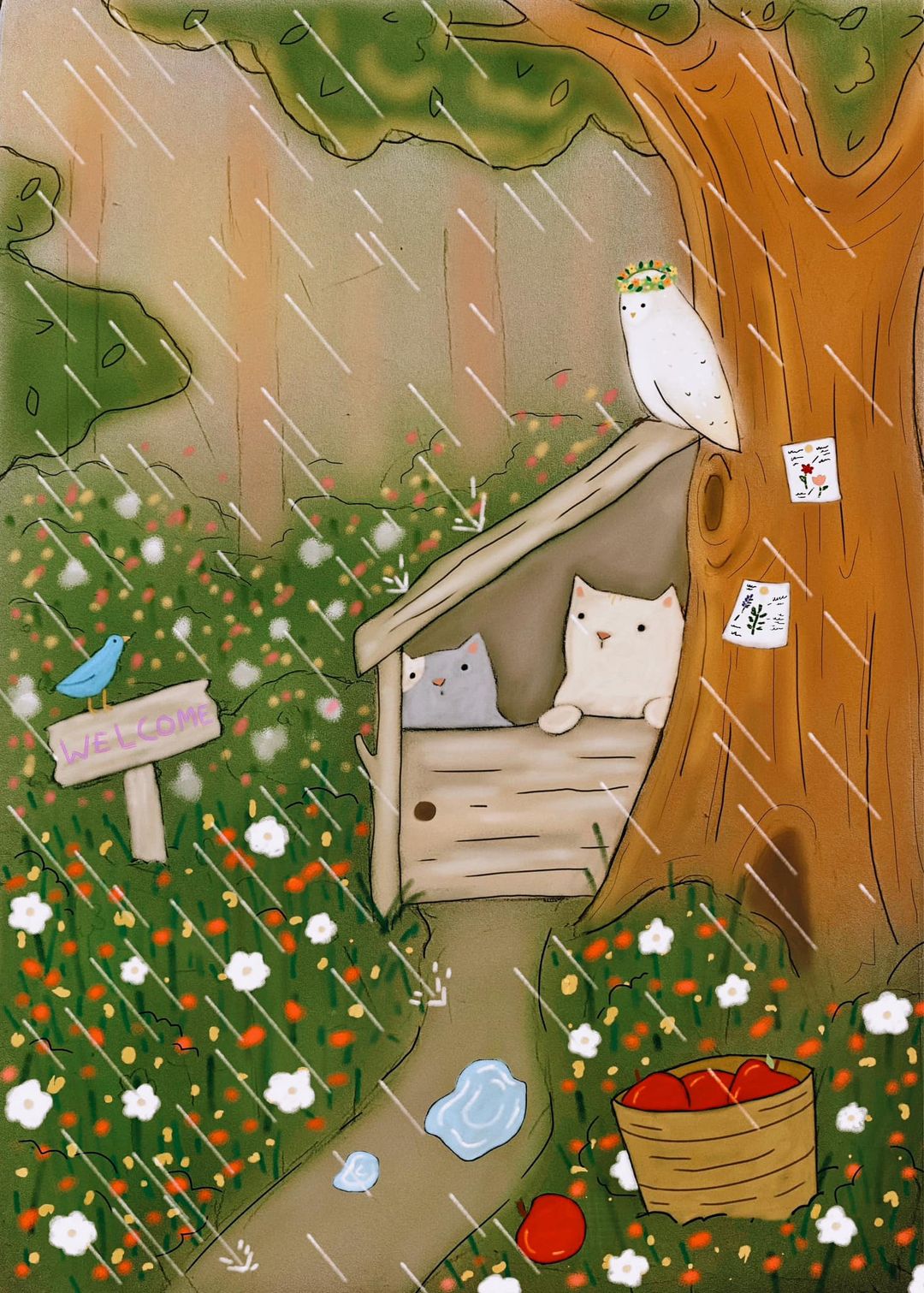 Woodland Ghost Characters