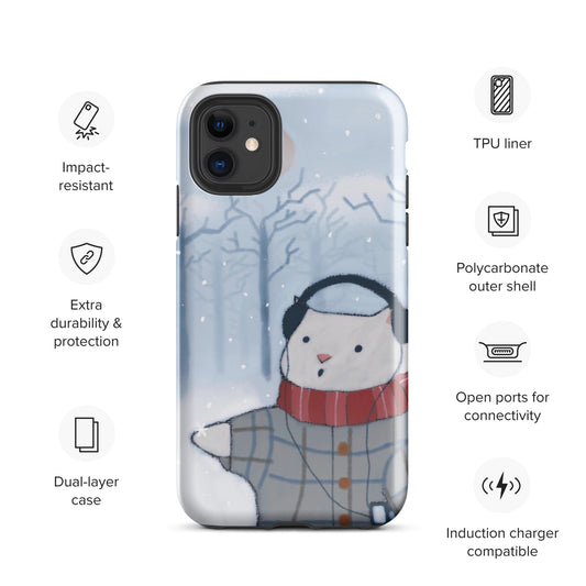 Winter Theme Tough Case for iPhone®